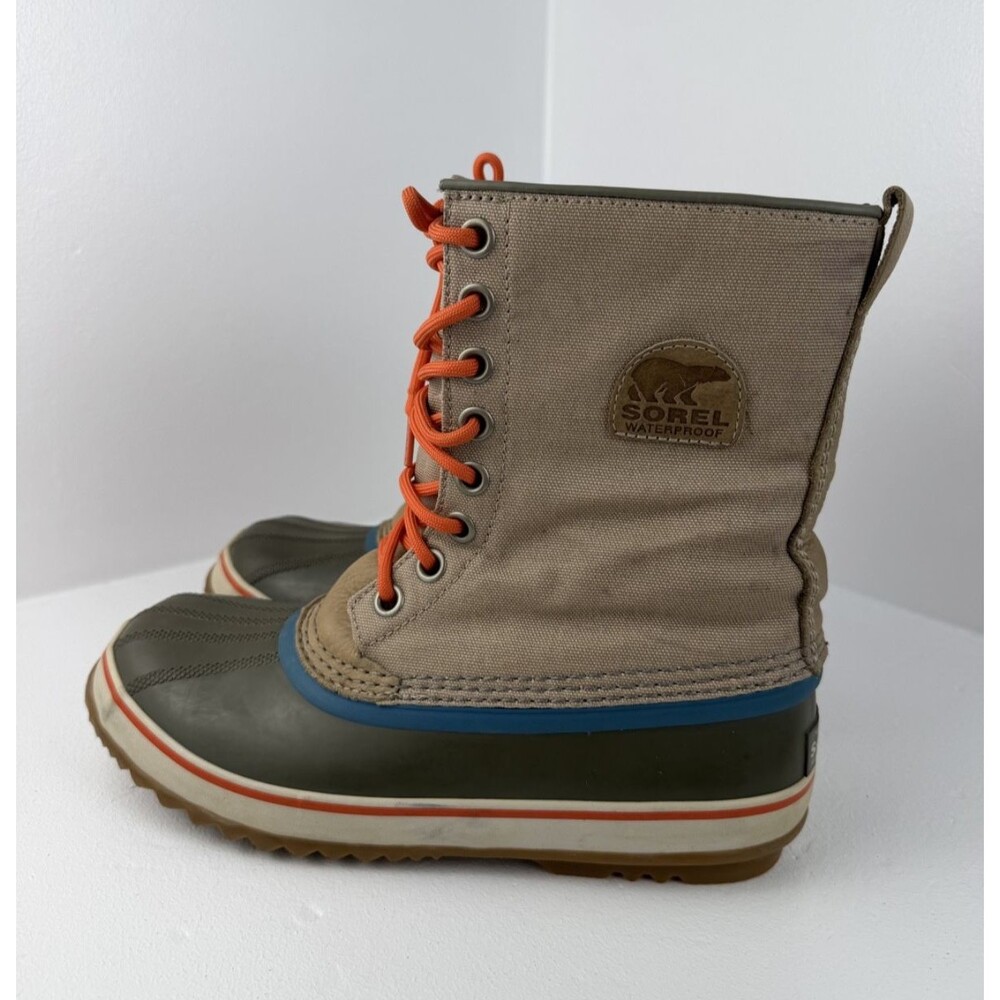 Sorel 1964 Premium CVS Waterproof Winter Boots Womens 10.5 Canvas Snow Duck